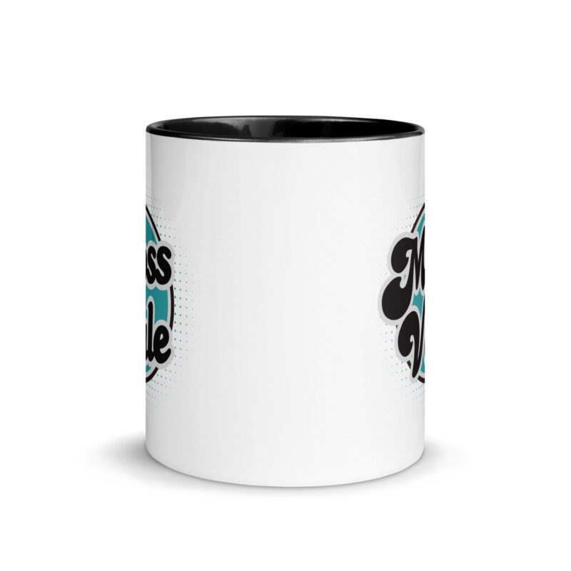 Moss Vale Retro Mug with Colour Inside - Image 3
