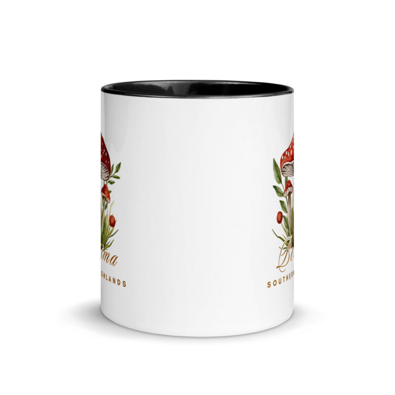 Berrima Mushroom Mug with Colour Inside - Image 3