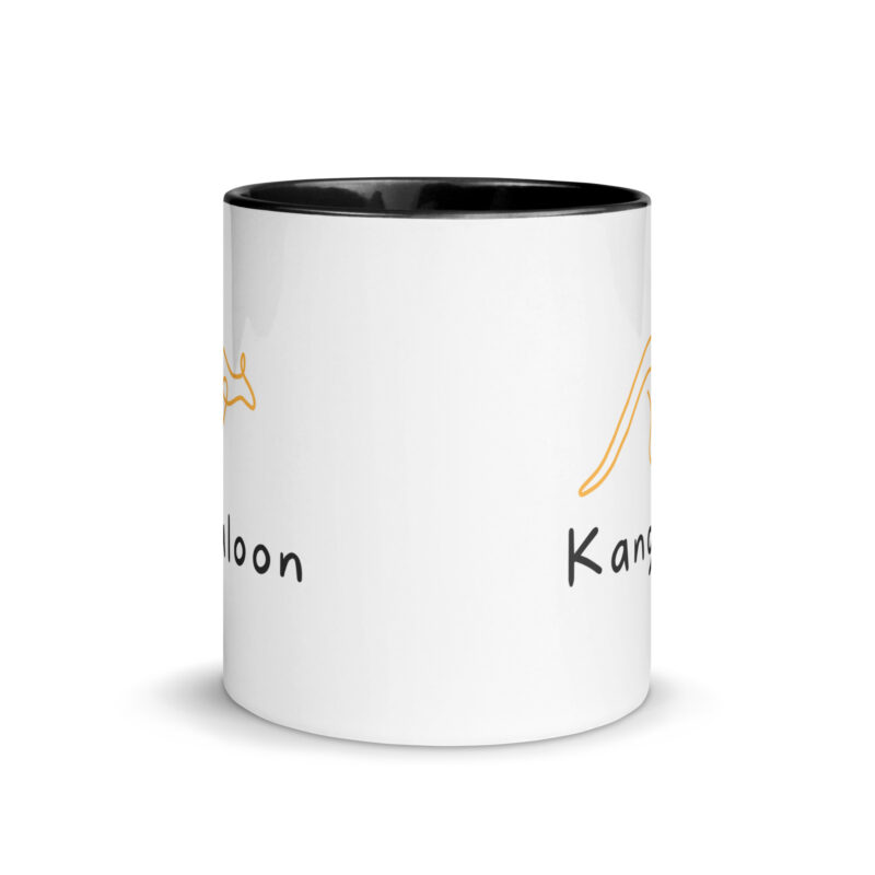 Kangaloon Kanga Mug with Colour Inside - Image 3