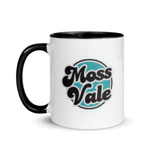 Moss Vale Retro Mug with Colour Inside