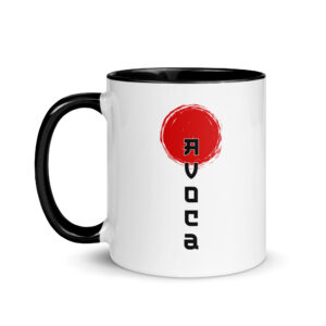 Avoca Sunrise Mug with Colour Inside