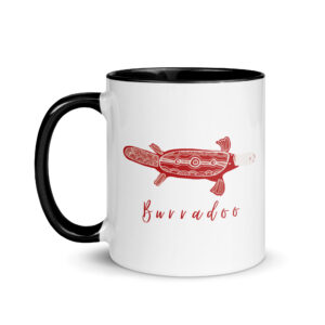 Burradoo Platypus Mug with Colour Inside