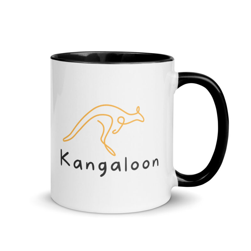 Kangaloon Kanga Mug with Colour Inside - Image 2