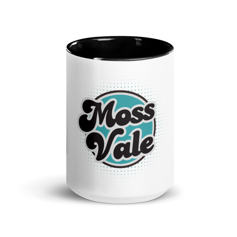 Moss Vale Retro Mug with Colour Inside - Image 4