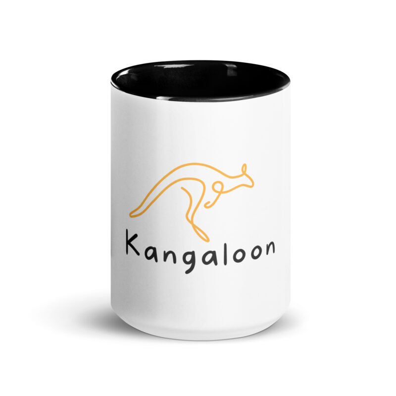 Kangaloon Kanga Mug with Colour Inside - Image 4