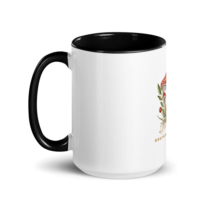 Berrima Mushroom Mug with Colour Inside - Image 6