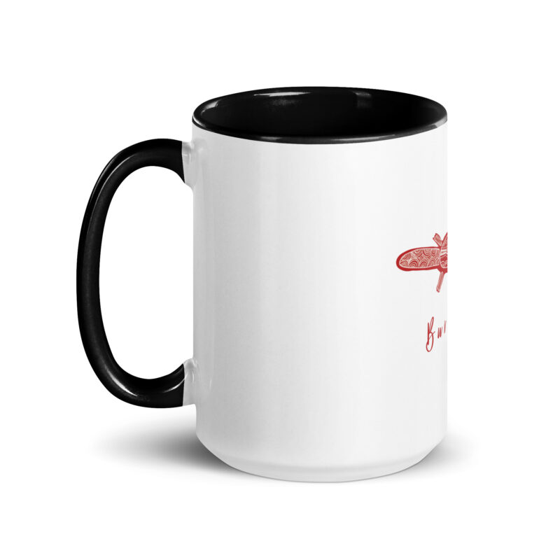 Burradoo Platypus Mug with Colour Inside - Image 6