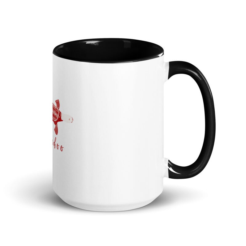 Burradoo Platypus Mug with Colour Inside - Image 4
