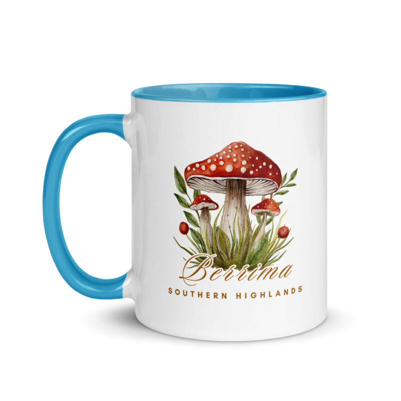 Berrima Mushroom Mug with Colour Inside - Image 13