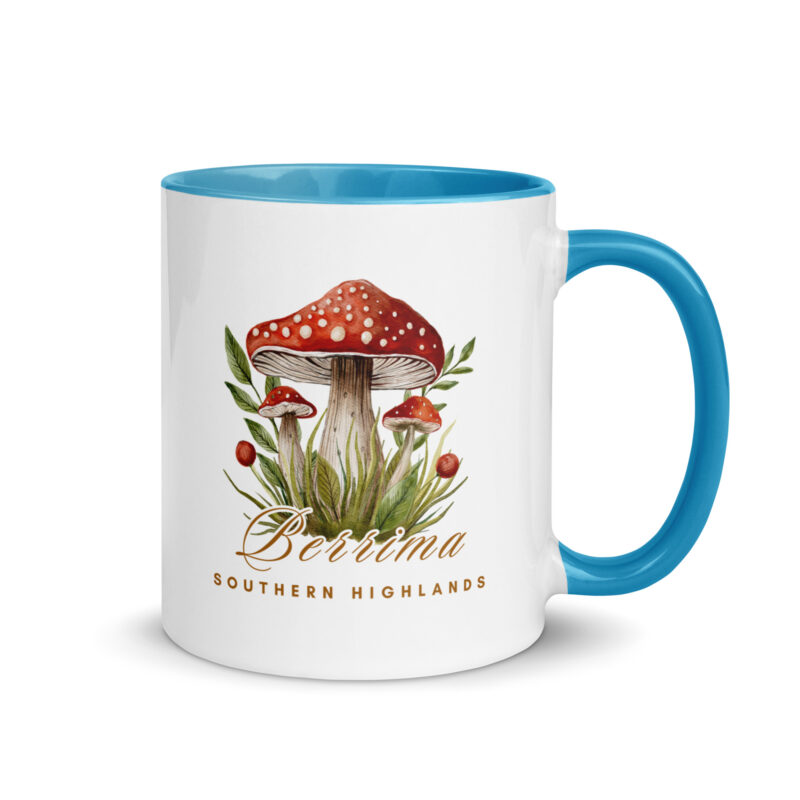 Berrima Mushroom Mug with Colour Inside - Image 11
