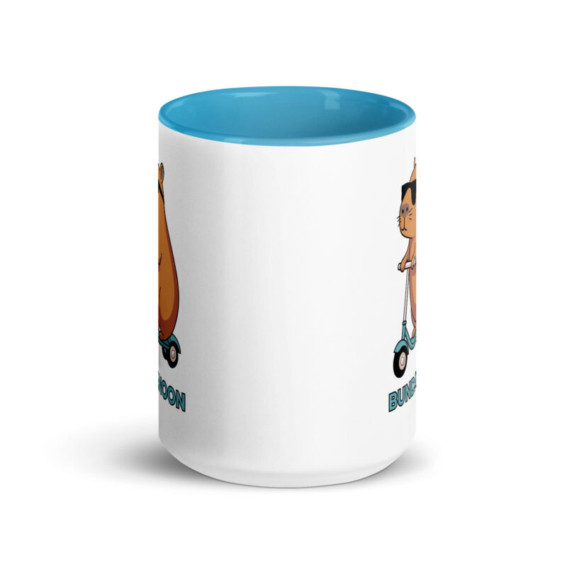 Bundanoon Scooter Wombat Mug with Colour Inside - Image 17