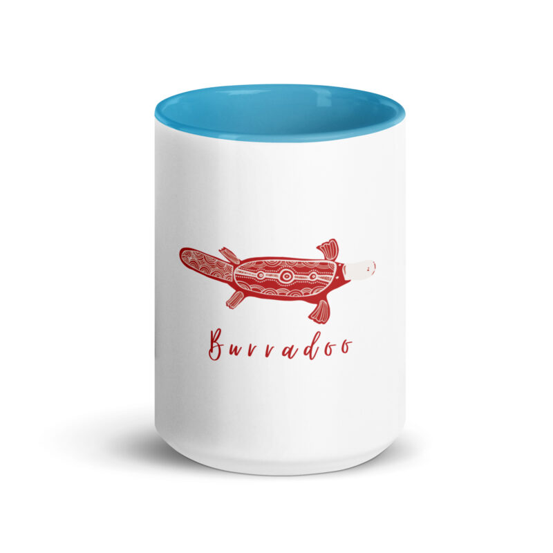 Burradoo Platypus Mug with Colour Inside - Image 17
