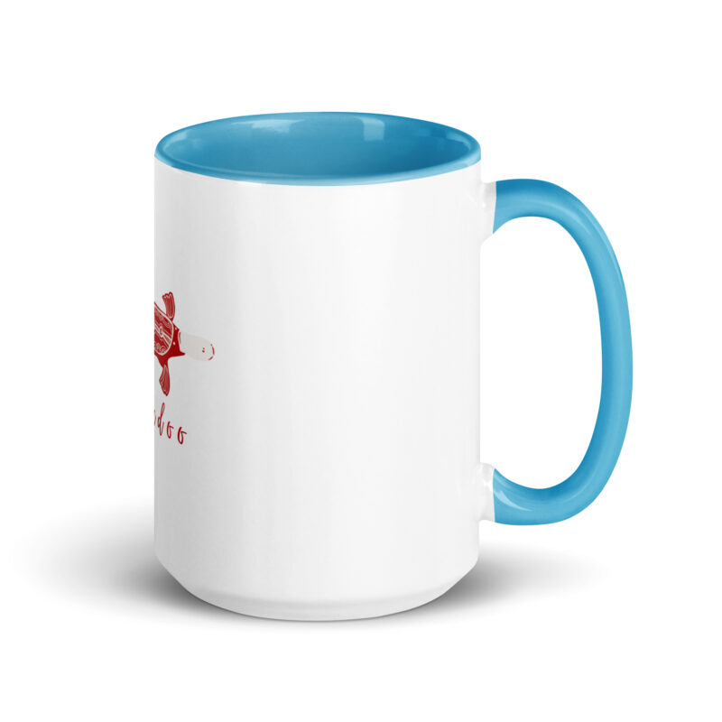 Burradoo Platypus Mug with Colour Inside - Image 16