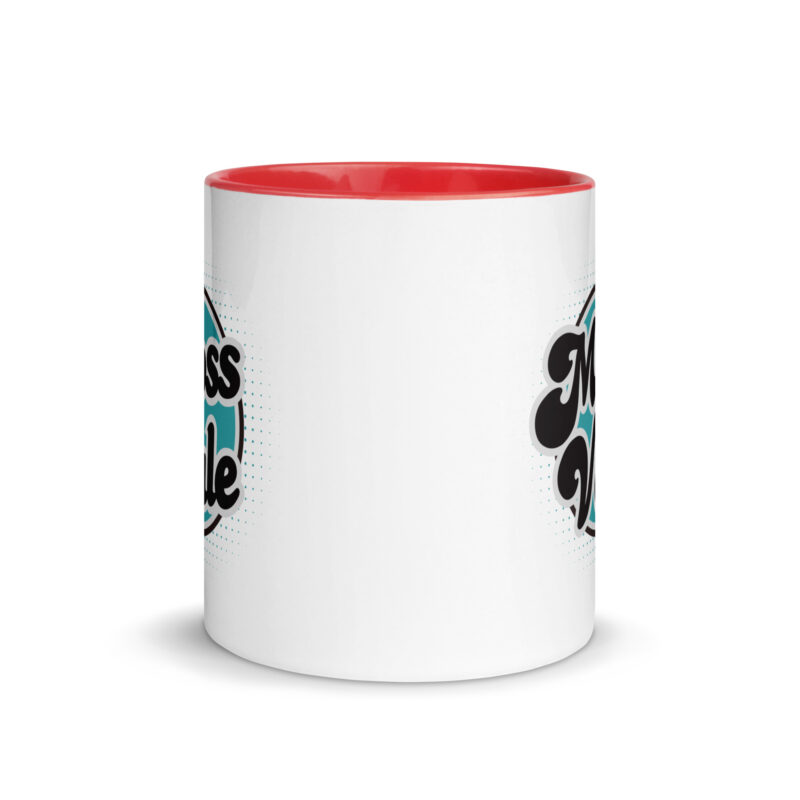 Moss Vale Retro Mug with Colour Inside - Image 7