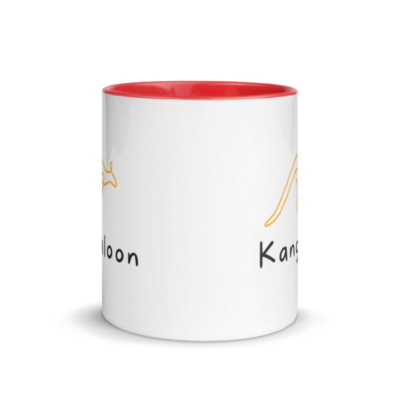 Kangaloon Kanga Mug with Colour Inside - Image 7