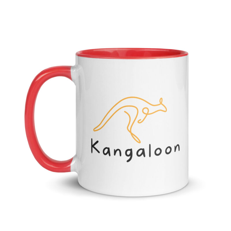 Kangaloon Kanga Mug with Colour Inside - Image 8