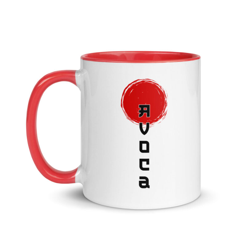Avoca Sunrise Mug with Colour Inside - Image 8