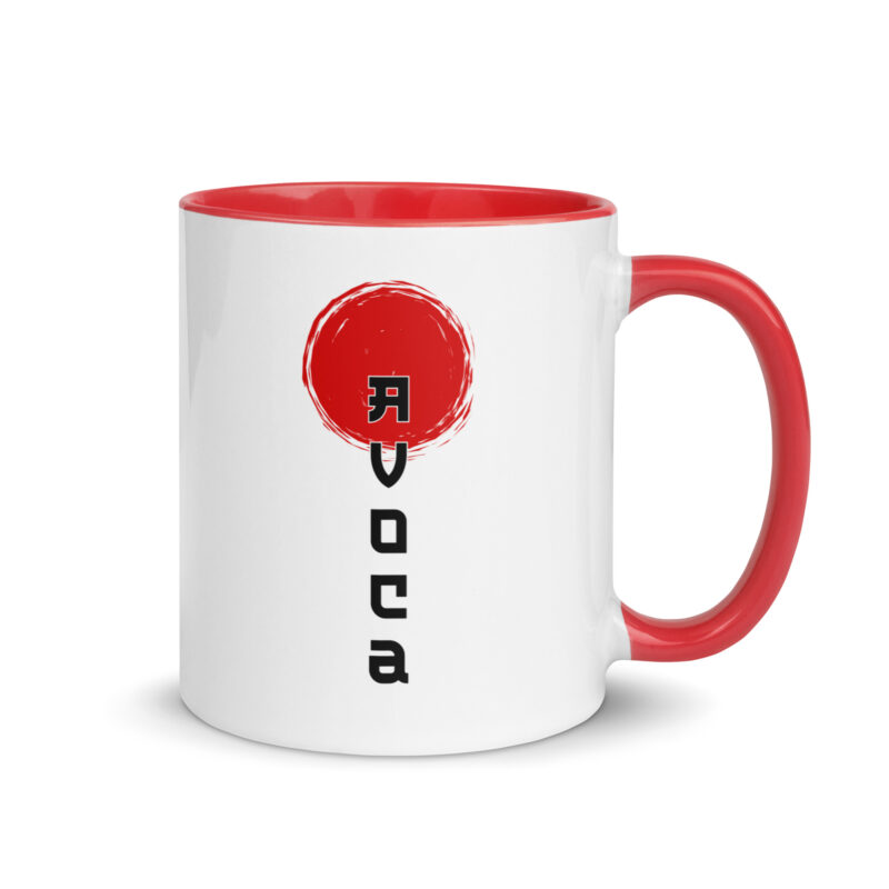 Avoca Sunrise Mug with Colour Inside - Image 6