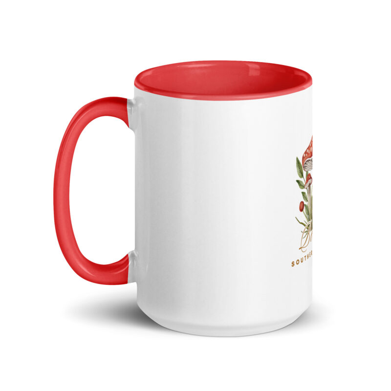 Berrima Mushroom Mug with Colour Inside - Image 10