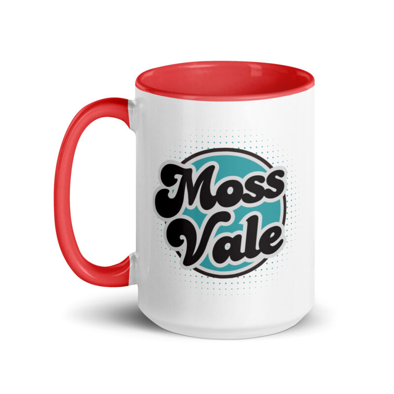 Moss Vale Retro Mug with Colour Inside - Image 24