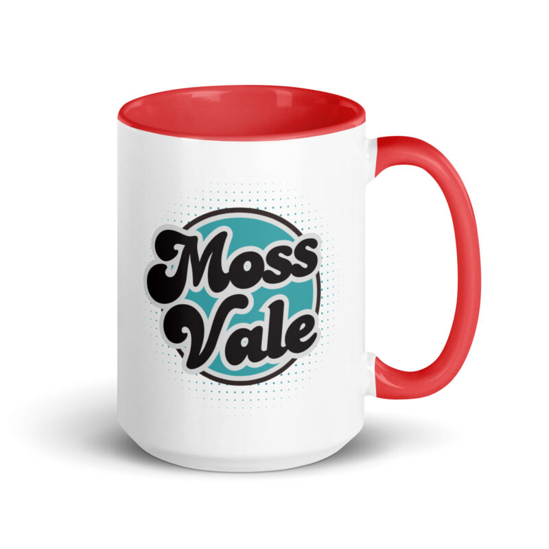 Moss Vale Retro Mug with Colour Inside - Image 25