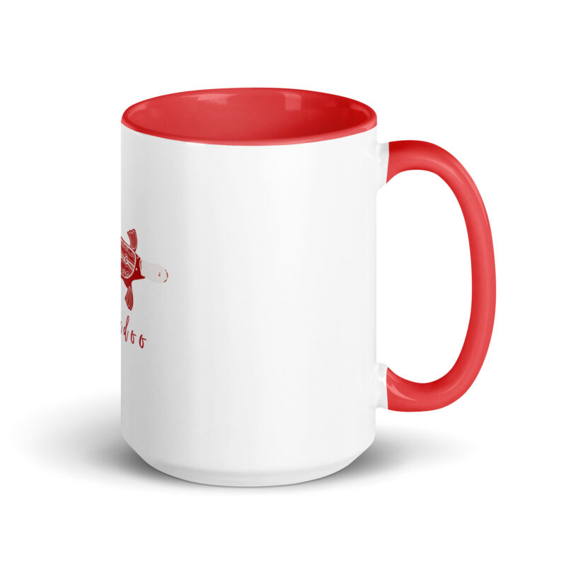 Burradoo Platypus Mug with Colour Inside - Image 10