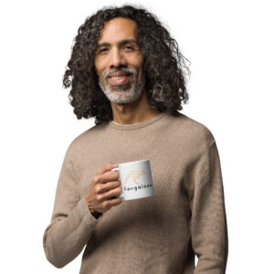 Kangaloon Kanga White Glossy Mug