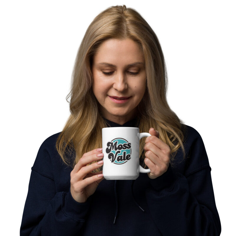 Moss Vale Retro White Glossy Mug - Image 6