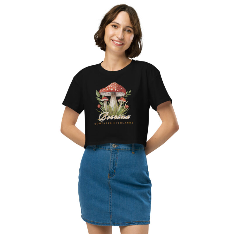 Berrima Mushroom Women’s Crop Top