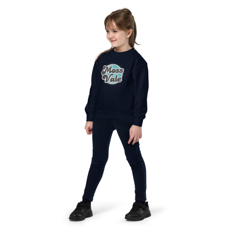 Moss Vale Retro Youth Crewneck Sweatshirt - Image 2