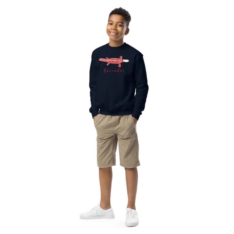 Burradoo Platypus Youth Crewneck Sweatshirt - Image 2