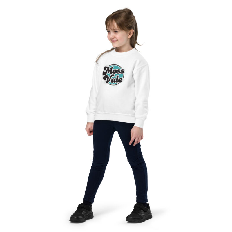 Moss Vale Retro Youth Crewneck Sweatshirt - Image 3