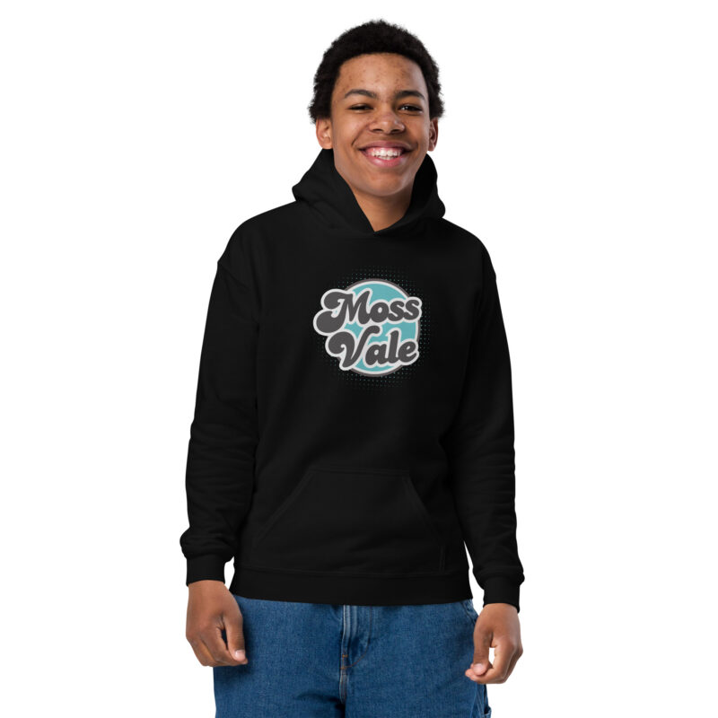 Moss Vale Retro Youth Heavy Blend Hoodie - Image 2