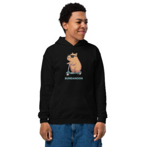 Bundanoon Scooter Wombat Youth Heavy Blend Hoodie