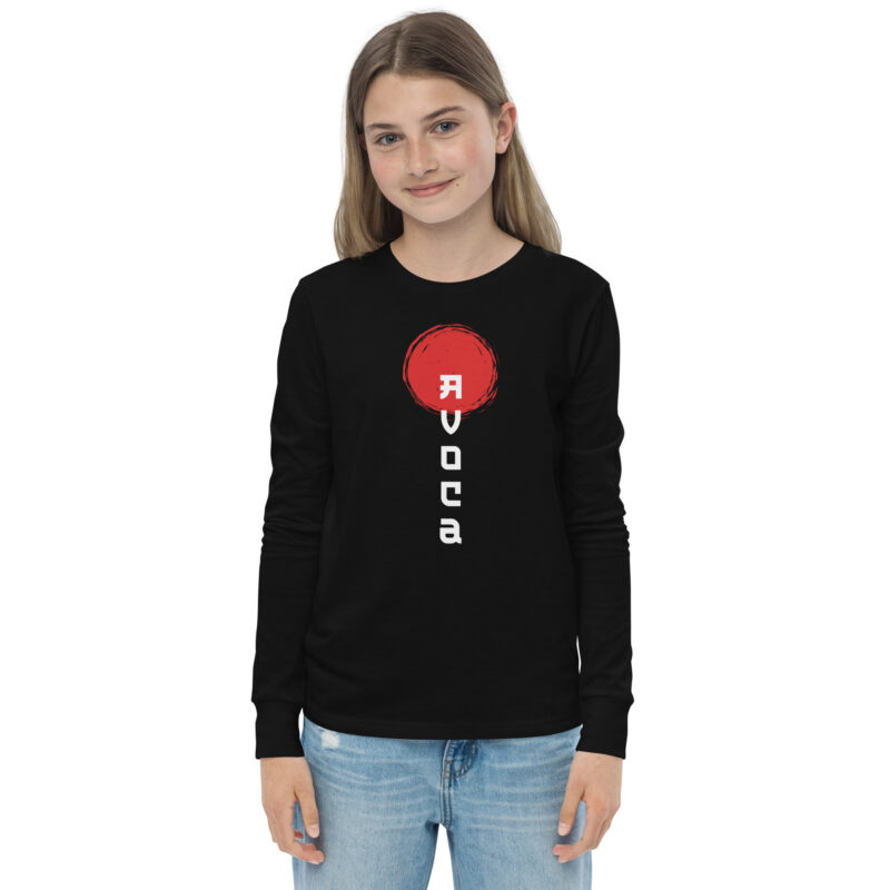 Avoca Sunrise Youth Long Sleeve Tee - Image 2
