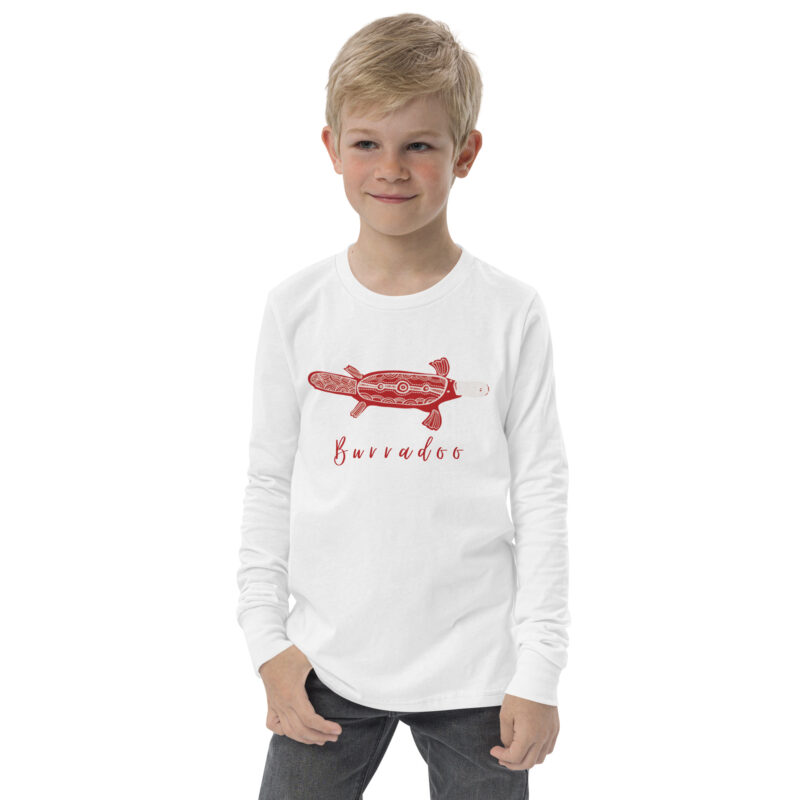 Burradoo Platypus Youth Long Sleeve Tee - Image 3
